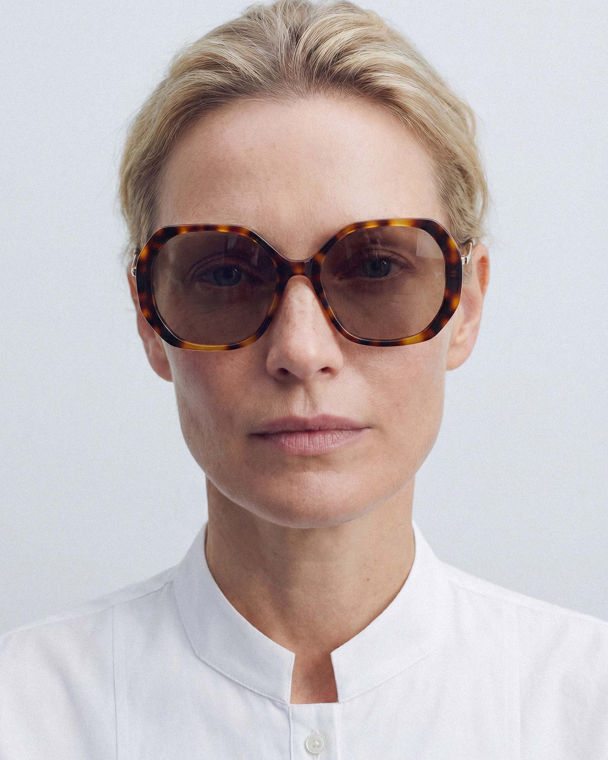 Celeste Turtle Brown Sunglasses