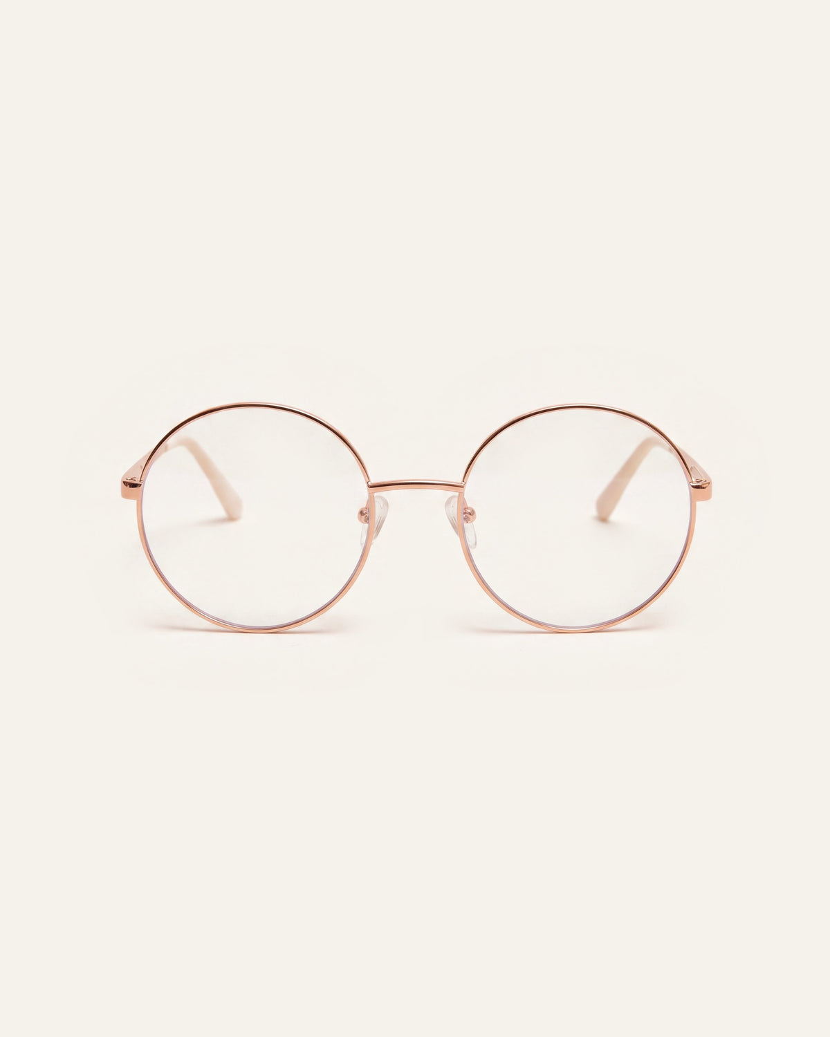 Grace Rose Gold Blue Light, front