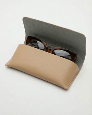 Premium Vegan Leather Case Sand