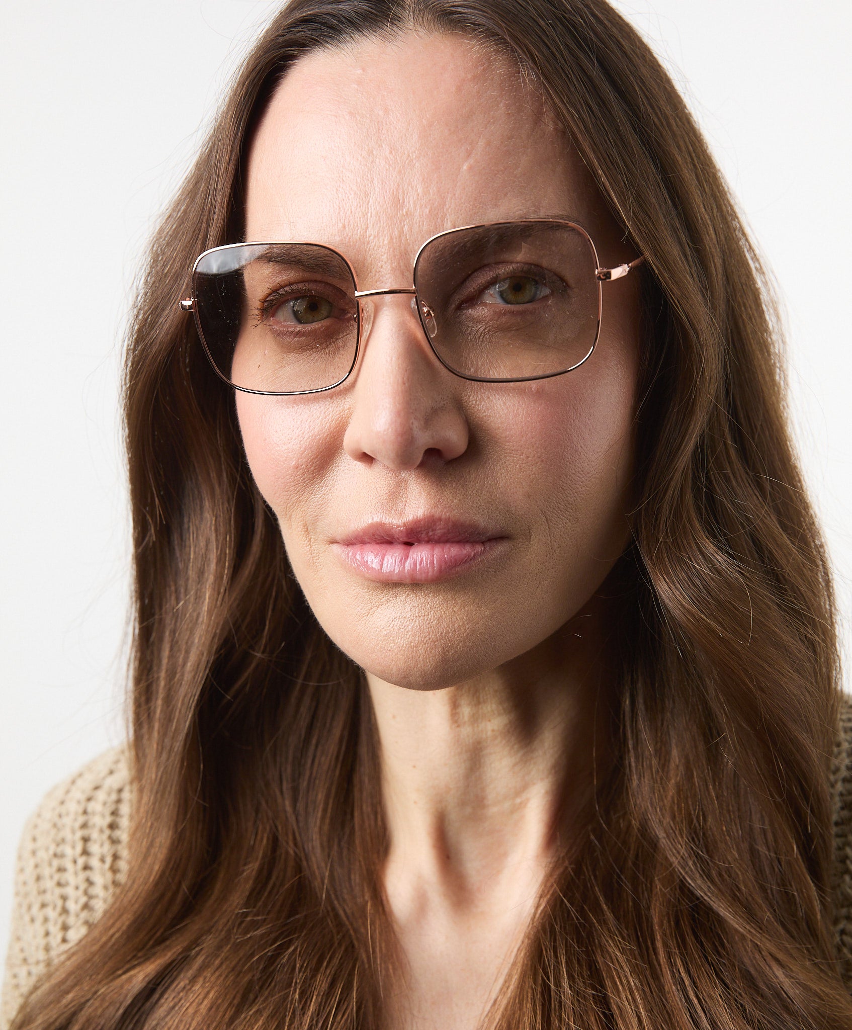 Wilma Rose Gold Tinted